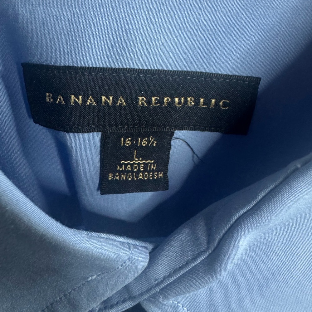 Banana Republic Light Blue Men's Shirt